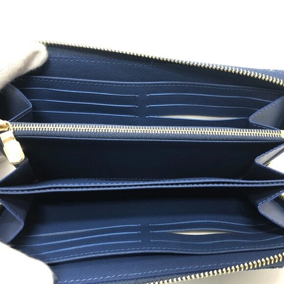 LOUIS VUITTON M23161 Murakami Takashi Monogram Denim Cherry Zippy Wallet - Picture 5 of 10